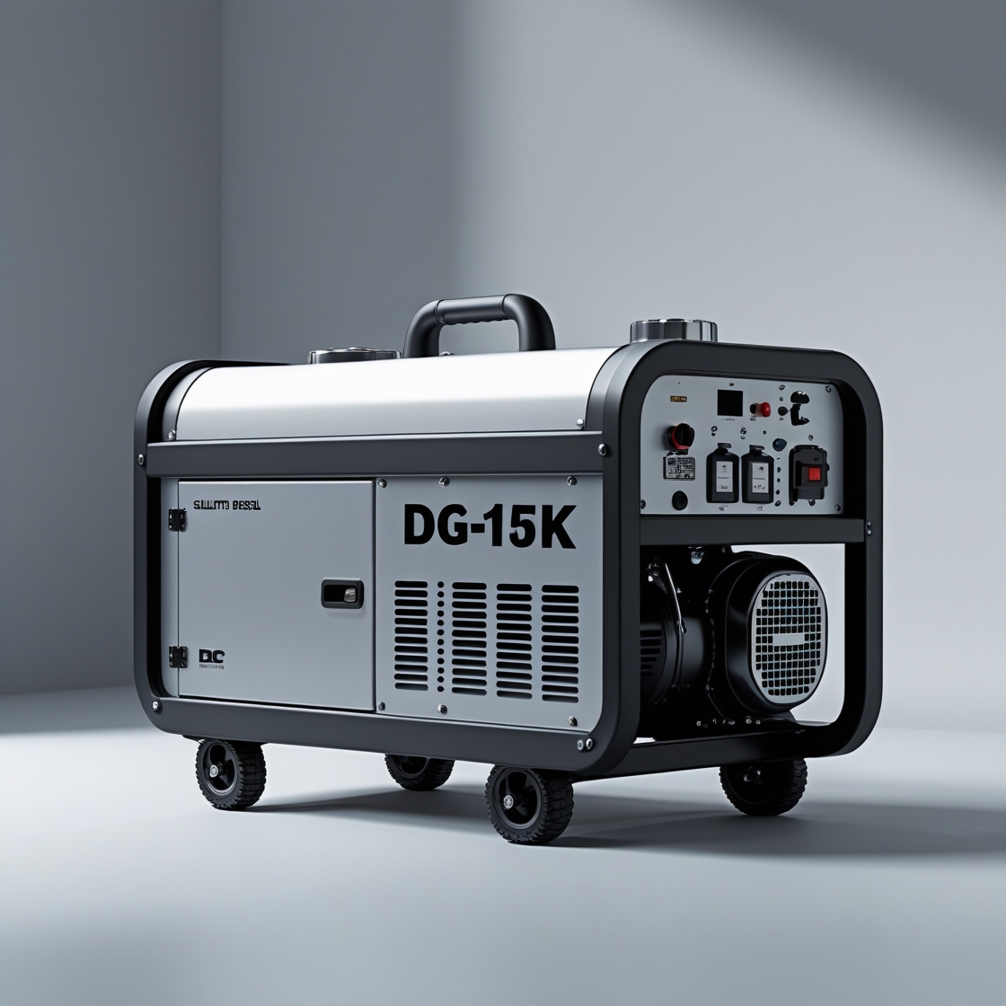 Silent Diesel Generator DG-15K image 2